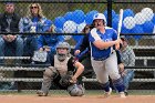 Softball vs Emerson  Wheaton College Softball vs Emerson College in game 2 of their doubleheader. - Photo by Keith Nordstrom : Wheaton, Softball